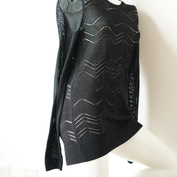 Vince Knit Sweater in Black - Size Small - Picture 3 of 7